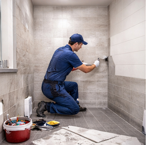 Alicatado y revestimiento baño