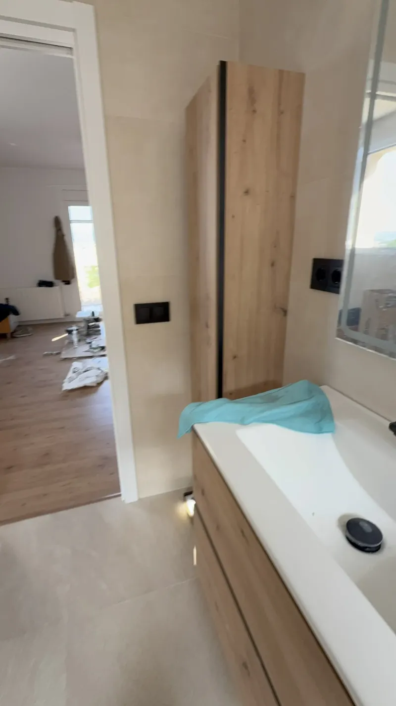 Reforma de baño y dormitorio en Barcelona (Lydia)