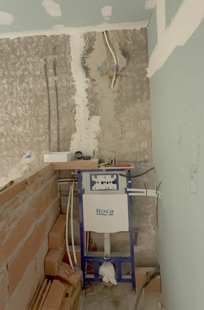 Reforma de baño y dormitorio en Barcelona (Lydia)